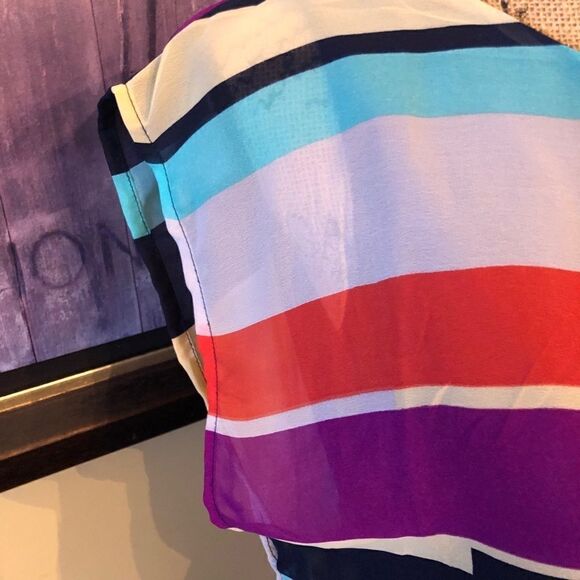 Fun & Flirt Striped Dress size M BNWT - Picture 4 of 6